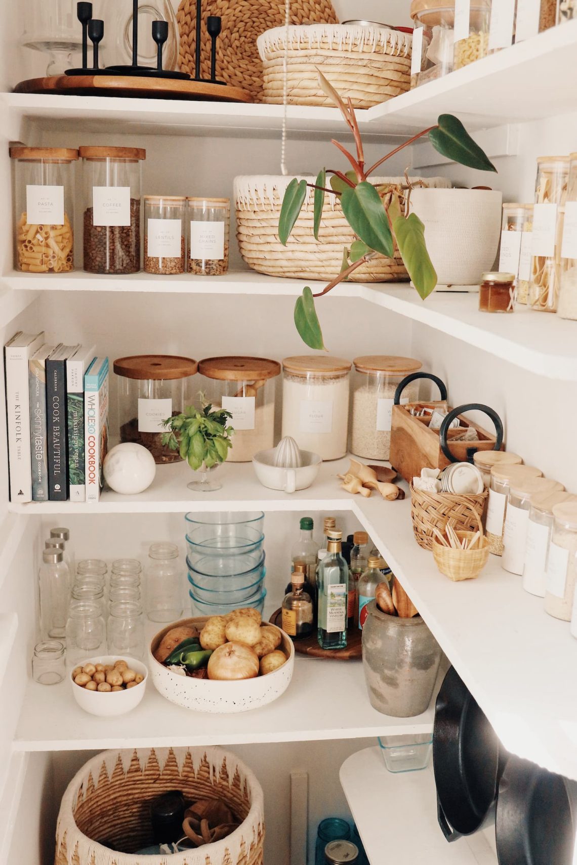 Creating an Organized Pantry - Old Time Pottery